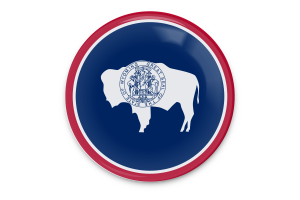 Wyoming Flag Vector Art flag