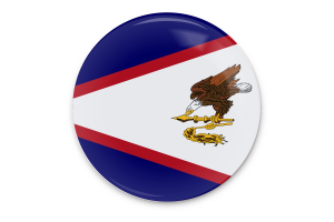 American Samoa Flag Vector Art flag
