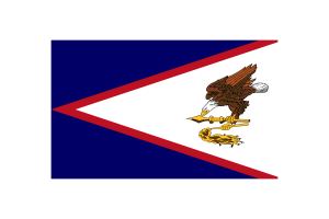 American Samoa Flag Vector Illustration flag