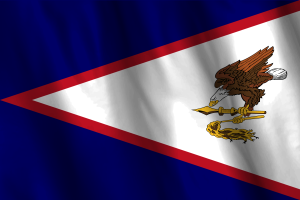 National Flag of American Samoa flag