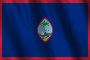 National Flag of Guam flag