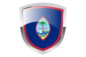 National Flag of Guam Clipart flag