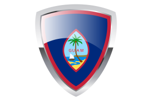 Guam Shield Flag flag