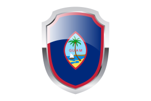 Guam Shield Logo flag