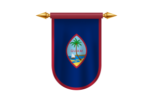 Guam Flag Emblem Vector Images flag