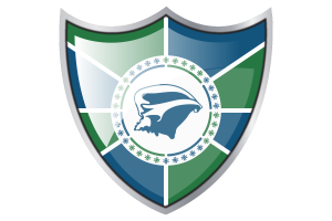 Shield with Flag of Martinique flag