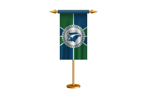 Martinique Ceremonial Flag Vector Free flag