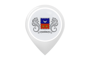 Mayotte Flag Map Pin Icon flag