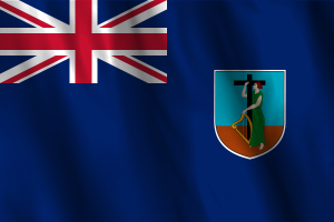 National Flag of Montserrat flag