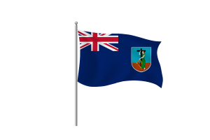 Montserrat Flag symbol flag