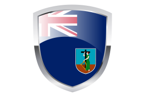 National Flag of Montserrat Clipart flag