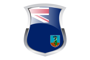 Montserrat Pride Flag flag