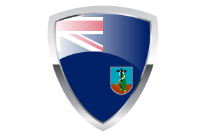 Montserrat Shield Flag flag