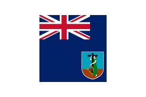 Montserrat Flag Clipart flag