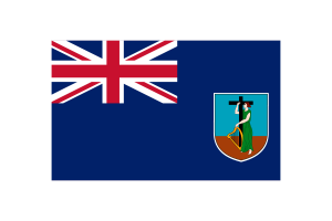 Montserrat Flag Vector Illustration flag