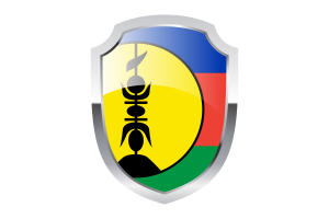 New Caledonia Shield Logo flag
