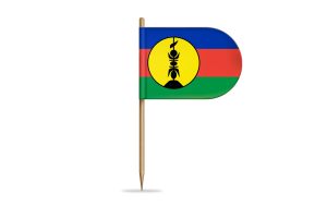 New Caledoniad Flag for Desk, Table flag