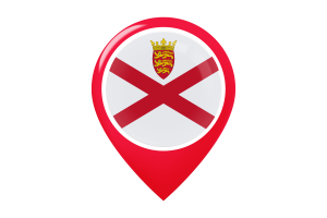 New Jersey Flag Map Pin Icon flag