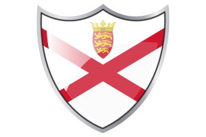 Shield with Flag of New Jersey flag