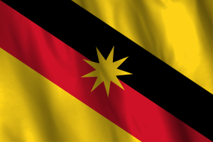 National Flag of Sarawak flag