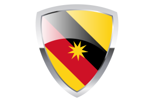 Sarawak Shield Flag flag