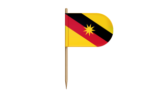 Sarawak Flag for Desk, Table flag