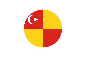 Selangor Flag Circle Vector Free flag