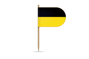 Baden-Württemberg Flag for Desk, Table flag