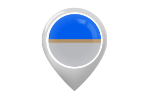Mistissini Flag Map Pin Icon flag
