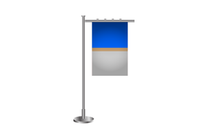 3d Mistissini Standing Flag flag