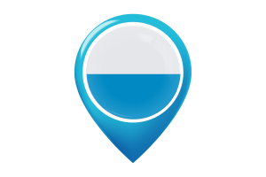 Bavaria Flag Map Pin Icon flag