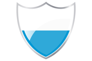 Shield with Flag of Bavaria flag
