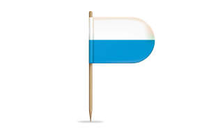 Bavari Flag for Desk, Table flag