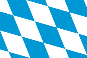 Flag of Bavaria Lozenge Variant flag