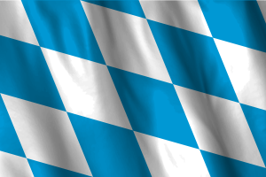 National Flag of Bavaria Lozenge Variant flag