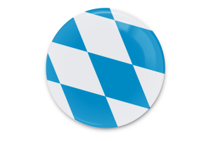 Bavaria Lozenge Variant Flag Vector Art flag