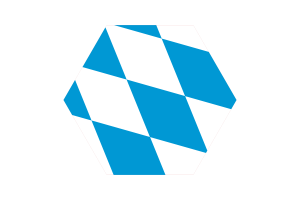 Bavaria Lozenge Variant Flag Vector Free | SVG and PNG flag
