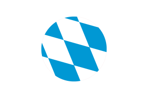 Bavaria Lozenge Variant Flag Circle Vector Free flag