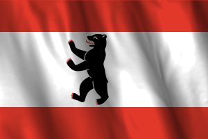 National Flag of Berlin flag