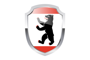Berlin Shield Logo flag