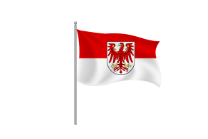 Brandenburg Flag Clipart flag