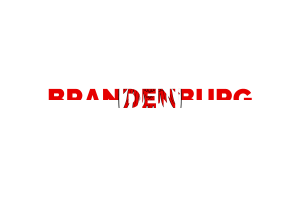 Brandenburg Text Art flag