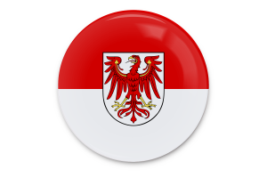 Brandenburg Flag Vector Art flag