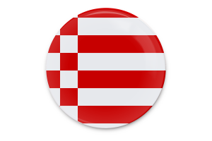 Bremen Flag Vector Art flag