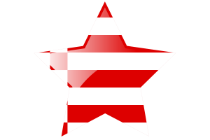 Bremen Flag Star Icon flag