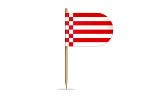 Bremen Flag for Desk, Table flag