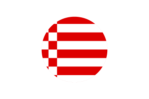 Bremen Flag Circle Vector Free flag
