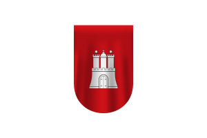 Hamburg Flag Vector Free Dowanlod (SVG, PNG) flag