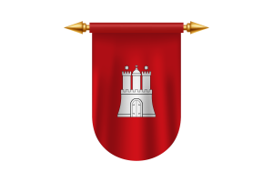 Hamburg Flag Emblem Vector Images flag
