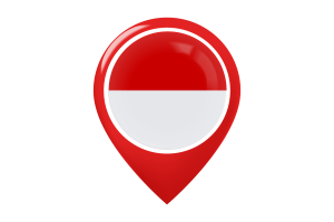 Hessen Flag Map Pin Icon flag